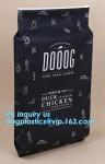 cat litter bags Reclosable Flat Bottom bags Fish Feed Packaging Bag Feed