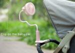 portable mini led fan desk light fan camping light with fan / tent fan light