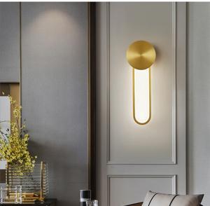 Wholesale Modern Wall Lamp lights for Bedroom Bedside Corridor Aisle Copper wall lamp (WH-OR-46) from china suppliers