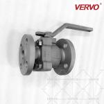 DN20 Forged Steel Integral Forging Two-Piece Soft Seal Flange Ball A105 Plate