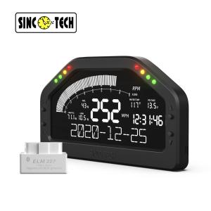 Wholesale Sinco Tech 12V Autometer Do922 ABS Shell Car Rpm Meter Auto Boost Gauge from china suppliers