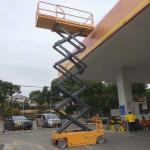 320kg Self Propelled Scissor Lift Platform 10m 12m Electric Scissor Lift