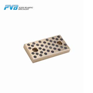 Wholesale JSEW Graphite Plugged Bronze Wear Plate Solid Lubricant Bronze Graphite Slide Plate from china suppliers