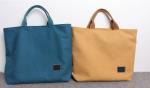 Ladies Natural Canvas Tote Bags With High Durability OEM Acceptable