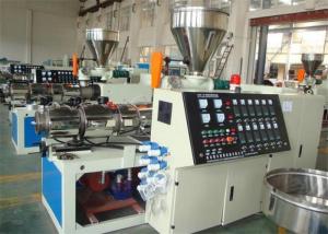 Wholesale PVC Corrugated Double Wall Pipe Twin Screw Extruder / Extrusion Production Line from china suppliers