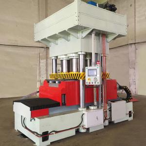 Buy cheap Double Moulds Wood Chips Hot Press Wood Pallet Machine in India from wholesalers