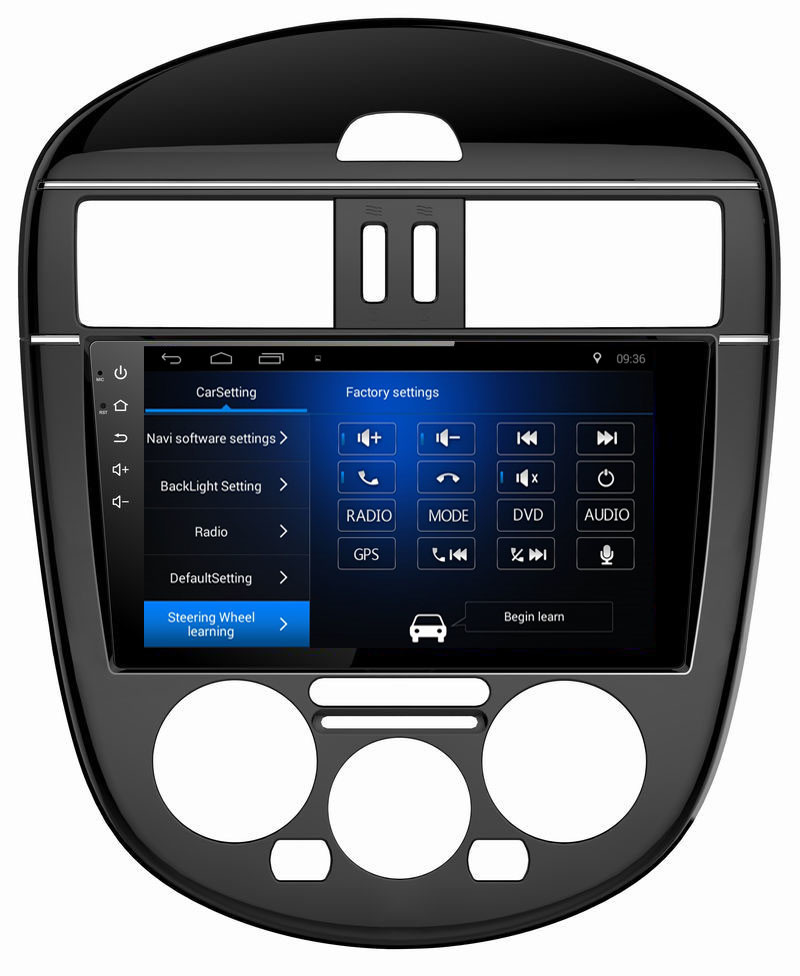 Ouchuangbo car multimedia androi 8.1 system for Nissan Tiida with radio stereo sat navi bluetooth SWC