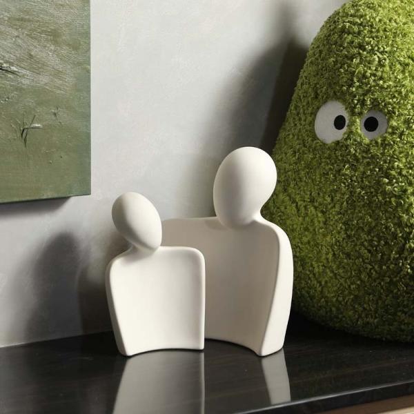 Eco-friendly Ceramic Bamboo Statue Bring Romance to Your Living Room or Bedroom
