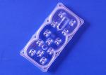 147*72 Degree Angle Power Led Lens 10+2 Led Lens Array For 3030/3535/5050 Leds