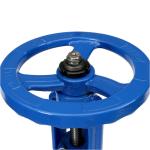 Ductile Iron Manual Elastic Soft Sealing Gate Valve DN50 100 150 for Water Media