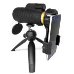 Smartphone 12x50 Fixed Focus Russian Monocular Telescope For Hunting