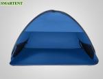 Lightweight Foldable Blue Outdoor Camping Tents 190T Polyester Sun Shelter Pop