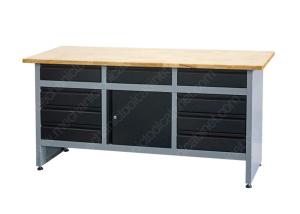 Wholesale Printing Cold Steel Stainless Steel Workbench , Metal Workbench With Drawers from china suppliers