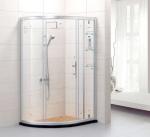 Modern Design Bathroom Shower Screens Simple Sliding Round Shower Room Enclosure