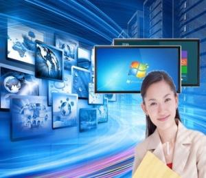 Wholesale Factory price LED monitor / All in one PC TV with free education software from china suppliers
