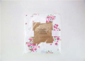 Wholesale Fashion Design Soft Baby Blankets Floral Patterned 80X80CM / 31 In X 31 In from china suppliers