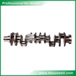 Engine Parts Crankshaft 6BT Forged Steel 3917230 12 Months Warranty Long Sevice