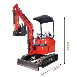 Wholesale Mini Digger 1 Ton Prices with Thumb Bucket 3.5 Ton Mini Excavator KOOP 192F Engine from china suppliers
