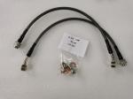 W205 I30 Car Brake Line Convex Nozzle Flexible Steel Braided