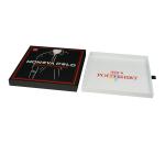 Premium Custom Logo Black Pull Out Slide Drawer Clothes Gift Tshirt Packaging