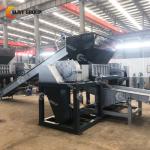 Customizable Blades Double Shaft Plastic Bucket Shredder Machine Capacity 800