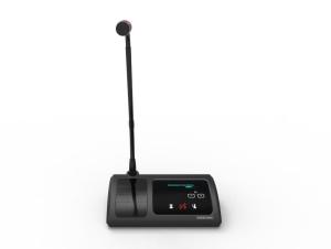 Wholesale OLED Display Desktop Conference Microphone , Meeting Room Microphone With Loudspeaker from china suppliers