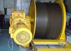 Wholesale 320KN Moveable Electric Rope Winch , Grooved Drum Winch For Wire Rope Retraction from china suppliers