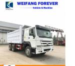HOWO Used Dump Truck Right Handing Driving Rhd 6X4 340HP, 371HP 30t-40t Cargo
