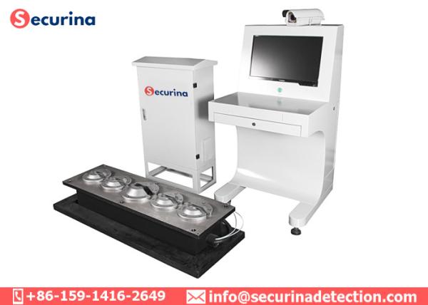700 TVL 50T Under Vehicle Inspection System PAL Signal For Weapons Scanning