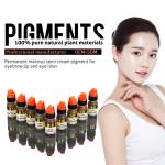 Semi Permanent Makeup Pigments Micropigmentation Eyebrow Tattoo Ink 38 Colors
