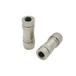 Assembled M12 Waterproof Connector X Code 8pin Female Metal