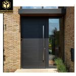 Aluminum Entrance Door For Biggest House Customized Color And Durable Stainless
