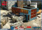 Metal Recycling Scrap Baler Machine 250Ton Side Push Out Bailing Press PLC