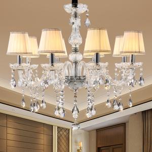 Wholesale Gothic Crystal chandelier Lighting With lampshade For Home (WH-CY-85) from china suppliers