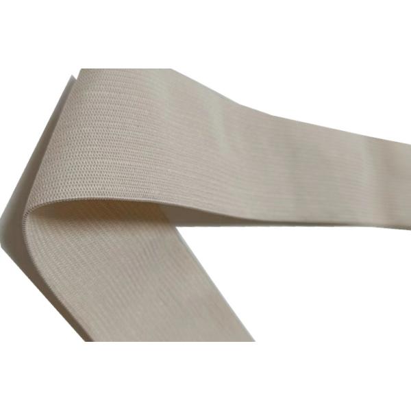 Flat Polyester Colorful Knitted Elastic Belt for Women Casual Garment