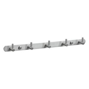 Wholesale 460mm Bathroom Robe Hooks SUS304 Matte Finish Waterproof Hook Strip from china suppliers