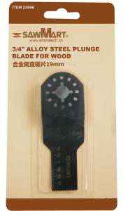 China 3/4 in. High Carbon Steel Oscillating Multi-Tool Plunge Blade For Wood on sale