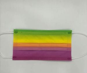 Wholesale 3 Ply Ear-Loop Colorful Non Medical Protective Face Mask With Skin Friendly Suitable For Indoor And Outdoor Activities from china suppliers