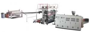 Wholesale 450kg / H Output Pvc Sheet Extrusion Machine 1220 Mm Width Single Layer from china suppliers