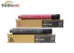Wholesale Genuine Ricoh Savin Lanier Printer Ink Cartridges Mp C305 Print Cartridges Set Of 4 Cmyk For Mpc305sp from china suppliers