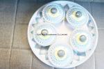 Metal steel bowl set with tray high quality candy bowl serving bowl with tray