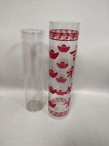 Wholesale Cylindrical Clear Plastic Foldable Boxes Good Barrier Property Against Puncture from china suppliers