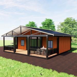 Wholesale 40ft Roomy Space Expandable Container House with Terrace Leisure Rest from china suppliers