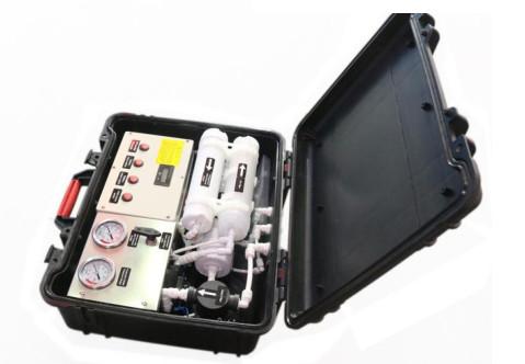 Water Treatment Suitcase Portable Solar Water Purifier For Outdoor Emergency