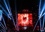 Super 4K LED TV Advertising Displays , P4.81mm LED Giant Screen Fine Smooth