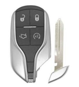 Wholesale 433Mhz 4 button M3N-7393490 46 Chip Smart Keyless Key For Maserati Ghibli Quattrorte from china suppliers