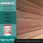 210° Rammed Earth Interior Wall Paint Environmentally-Friendly Close-to-Nature