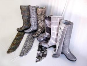 China Internal Linings for FASHION women rain boots (Printed Fabric) on sale
