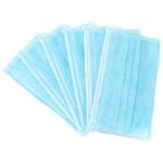 3 Layer Disposable Respirator Mask Hygienic Face Mask Non Woven Material