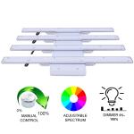 650W High PPE 2.7μMol/J LED Grow Light Bar Knob Dimming Used In Tissue Culture